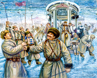 Парад гольфистов